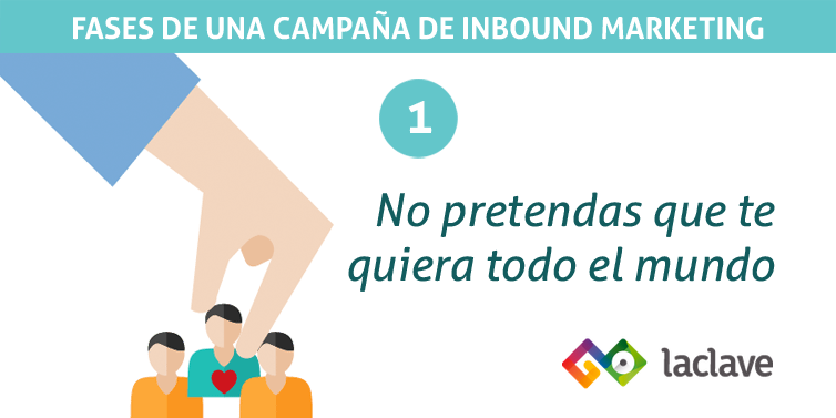 Fase 1 de una campaña de inbound marketing: definir público Fase 1 de una campaña de inbound marketing: definir público